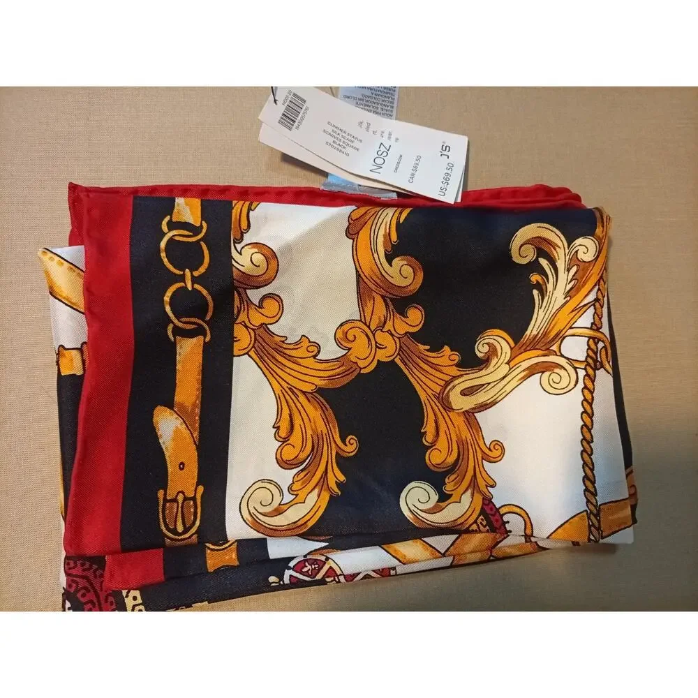 100% Silk Scarf 70$ Tag on Large 38